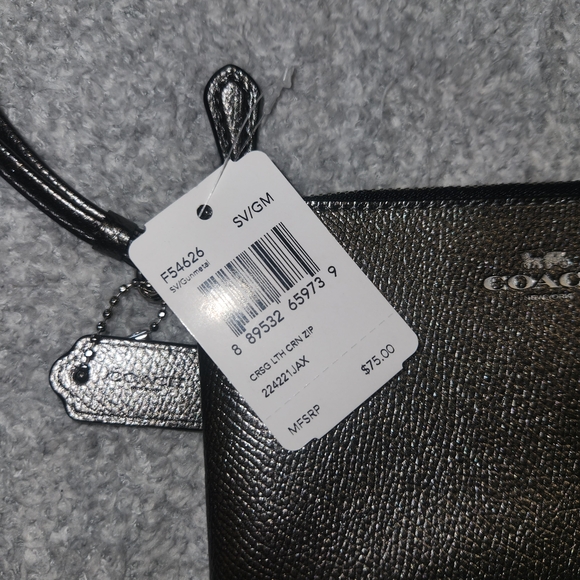 Coach Black Wristlet - Picture 3 of 3